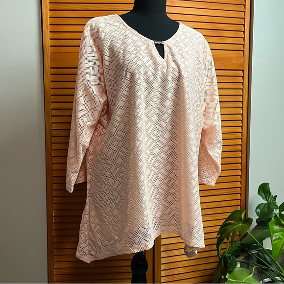 Jon & Anna Pink Top NWTS - Picture 2 of 11